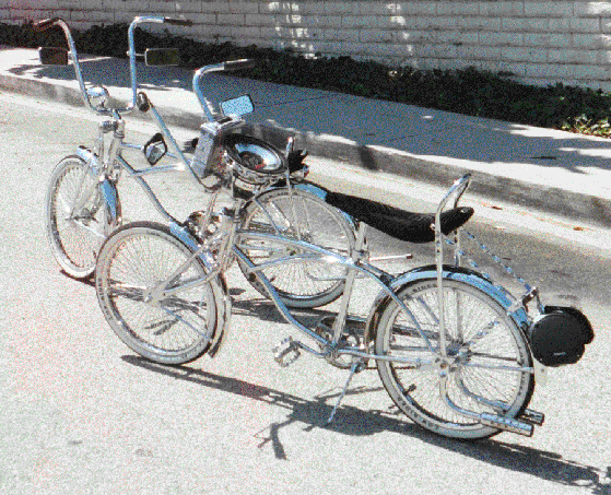 lowrider bike with speakers